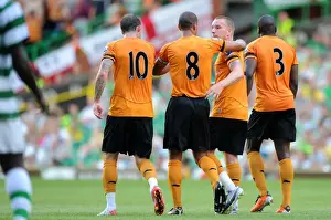 Celtic Prints: Jamie O'Hara Scores the Opener: Wolverhampton Wanderers Take Early Lead Against Celtic