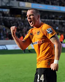 Jamie O'Hara Scores the Opener: Wolverhampton Wanderers vs. Wigan Athletic, Barclays Premier League