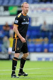 Jody Craddock in Action: Wolverhampton Wanderers vs Ipswich Town Pre-Season Friendly