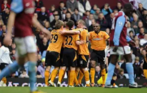 Aston Villa V Wolves Prints: Jody Craddock's Game-Changing Equalizer: Aston Villa vs