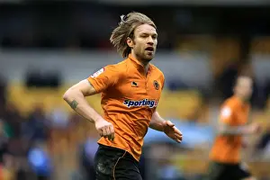 Season 2012-13 Prints: Kaspars Gorkss at Molineux: Wolverhampton Wanderers vs