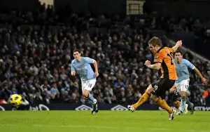 Manchester City V Wolves Prints: Kevin Doyle's Dramatic Penalty: Manchester City vs. Wolverhampton Wanderers, 4-2