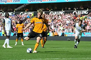 Wolves V Sunderland Prints: Kevin Doyle's Equalizer: Wolverhampton Wanderers vs Sunderland in Barclays Premier League