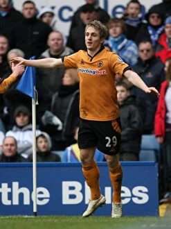 Images Dated 7th February 2010: Kevin Doyle's Stunner: Wolverhampton Wanderers Take the Lead Against Birmingham City in