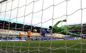 Birmingham v Wolves Collection: Last-Minute Drama in FA Cup: Colin Doyle Saves Steven Fletcher's Goal
