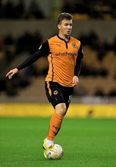 Sky Bet Championship - Wolves v Wigan Athletic - Molineux Collection: Lee Evans in Action: Wolverhampton Wanderers vs Middlesbrough and Wolves vs Wigan Athletic