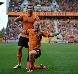 Sky Bet League One : Wolves V Gillingham : Molineaux : 10-08-2013 Prints: Leigh Griffiths Brace: Wolverhampton Wanderers Thrash Gillingham in Sky Bet League One (2013)