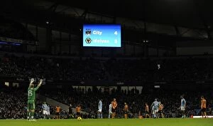 Images Dated 15th January 2011: Manchester City's Dramatic Comeback: 4-3 Victory Over Wolverhampton Wanderers (Premier League)