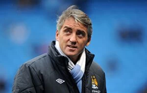 Images Dated 15th January 2011: Mancini's Clash of Coaching Styles: Manchester City vs. Wolverhampton Wanderers