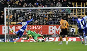 Wolves Prints: Marcus Hahnemann Saves Penalty from Hugo Rodallega: Dramatic Moment in Wolves vs