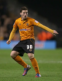 Season 2012-13 Prints: Matt Doherty in Action: Wolverhampton Wanderers vs