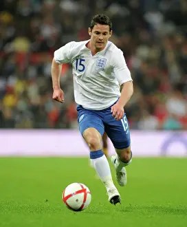 Soccer Prints: Matt Jarvis in Action: England vs Ghana - International Friendly Soccer Match