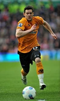 Images Dated 7th April 2012: Matt Jarvis in Action: Wolverhampton Wanderers vs Stoke City
