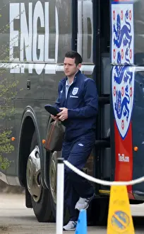 Matt Jarvis Prints: Matt Jarvis Joins England Squad for UEFA Euro 2012: First Training Session at London Colney