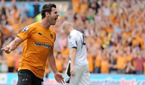 Matt Jarvis Scores the Decisive Goal: Wolverhampton Wanderers Take a 2-0 Lead over Fulham in the Barclays Premier League