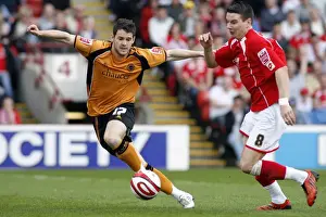 2009 Prints: Matt Jarvis vs Adam Hammill: Championship Battle at Oakwell (April 25)