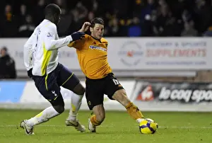 Matt Jarvis vs. Sebastien Bassong: A Premier League Showdown at Wolverhampton Wanderers vs. Tottenham Hotspur