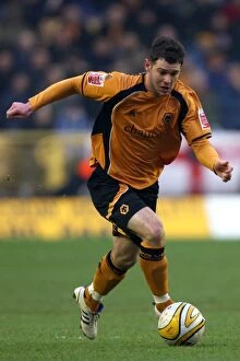 Images Dated 10th January 2009: Matt Jarvis, Wolves vs Preston North End, 10 / 1 / 09