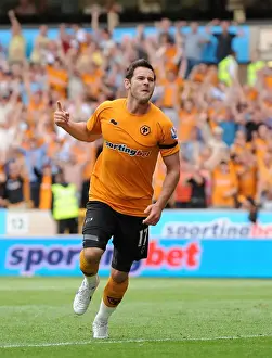 Matthew Jarvis Scores the Second Goal: Wolverhampton Wanderers Lead 2-0 vs. Fulham (Barclays Premier League)
