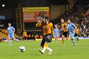 Matt Jarvis Prints: Matthew Jarvis's Stunning Goal: Wolverhampton Wanderers Crush Doncaster Rovers 4-0 in FA Cup