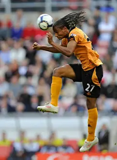 Framed Print : Michael Mancienne in Action: Wolverhampton Wanderers vs Sunderland, Premier League Showdown