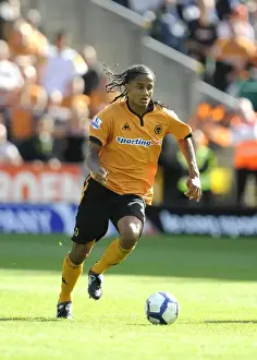 Michael Mancienne in Action: Wolves vs West Ham United, Barclays Premier League, Molineux (2009)