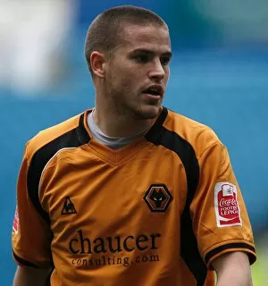 Michael Kightly Gallery: Micheal Kightly, Sheffield Wednesday vs Wolves, 7 / 3 / 09