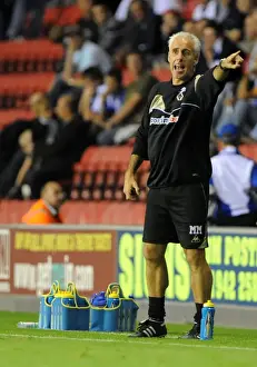 Mick McCarthy Guides Wolverhampton Wanderers in BPL Battle at Wigan Athletic's DW Stadium (18/8/09)