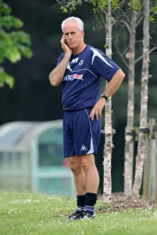 Pre Season Training 2009 Prints: Mick McCarthy Kicks Off Wolverhampton Wanderers Premier League Pre-Season Training (2009)