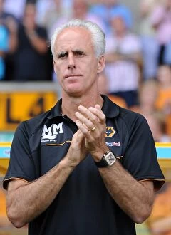 Images Dated 21st August 2011: Mick McCarthy: Leading Wolverhampton Wanderers in Barclays Premier League Battle Against Fulham