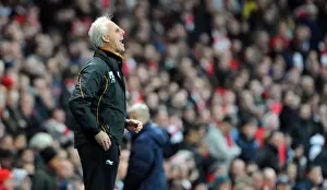 Framed Print : Mick McCarthy Leads Wolverhampton Wanderers Against Arsenal in the Barclays Premier League Framed Print : Mick McCarthy Leads Wolverhampton Wanderers Against Arsenal in the Barclays Premier League