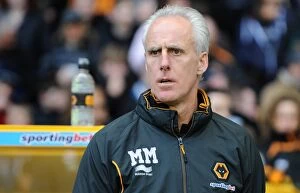 Images Dated 21st January 2012: Mick McCarthy Leads Wolverhampton Wanderers Against Aston Villa in the Premier League