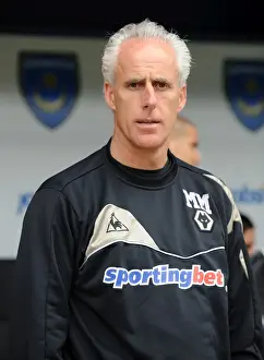 Portsmouth V Wolves Prints: Mick McCarthy Leads Wolverhampton Wanderers in Barclays Premier League Battle against Portsmouth