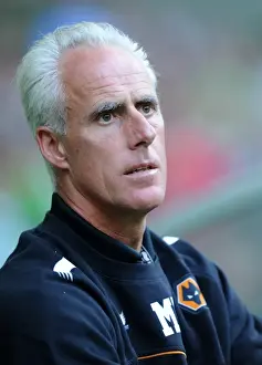 Framed Print : Mick McCarthy Leads Wolverhampton Wanderers Against Celtic in Pre-Season Friendly