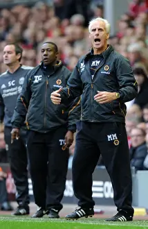 Framed Print : Mick McCarthy Leads Wolverhampton Wanderers Against Liverpool in the Barclays Premier League: A Tactical Battle Framed Print : Mick McCarthy Leads Wolverhampton Wanderers Against Liverpool in the Barclays Premier League: A Tactical Battle