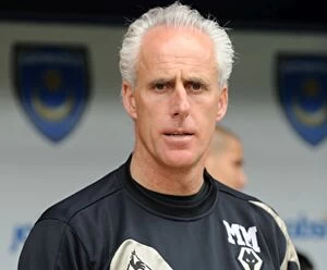 Portsmouth v Wolves Collection: Mick McCarthy: Wolverhampton Wanderers Leader in Premier League Clash vs. Portsmouth