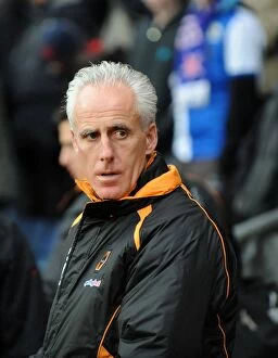 Blackburn v Wolves Collection: Mick McCarthy: Wolverhampton Wanderers Manager in Action against Blackburn Rovers in the Barclays