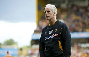 Past Player Prints: Mick McCarthy: Wolverhampton Wanderers Tenacious Leader in Barclays Premier League Clash vs