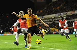 Nenad Milijas Prints: Milijas vs Song: A Premier League Showdown - Wolverhampton Wanderers vs Arsenal