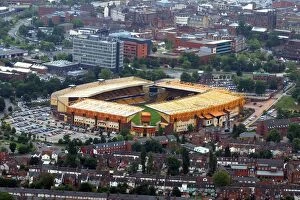 Wolves Gallery: Molineux Stadium - Aerial view