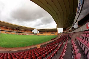 Wolves Collection: Molineux Stadium - View from the Lower Steve Bull Stand