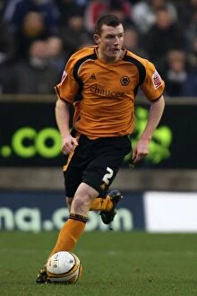Images Dated 10th January 2009: Neil Collins, Wolves vs Preston North End, 10 / 1 / 09