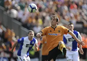 Nenad Milijas in Action: Wolverhampton Wanderers vs Blackburn Rovers - Barclays Premier League Soccer