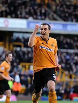 Wolves V Burnley Prints: Nenad Milijas Scores the Opener: Wolves 1-0 Burnley (Premier League Soccer)