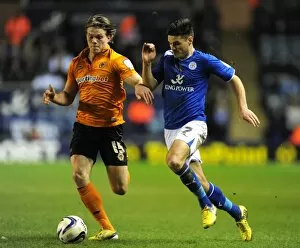 Images Dated 31st January 2013: npower Football League Championship - Leicester City v Wolverhampton Wanderers - King Power Stadium
