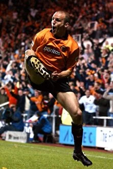 The 00's Gallery: Play Off Semi Final 2nd leg, Wolves vs Reading, Rae celebrates scoring