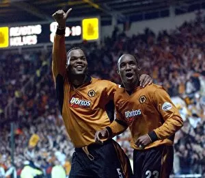 The 00's Gallery: Play Off Semi Final 2nd leg, Wolves vs Reading, Lescott & Ince