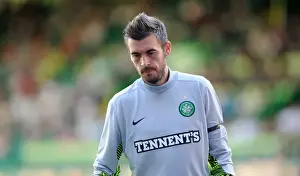 Celtic Prints: Pre-Season Showdown: Stipe Pletikosa in Action - Celtic vs. Wolverhampton Wanderers