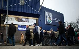 West Bromwich Albion v Wolves Collection: Premier League Rivalry: Wolverhampton Wanderers vs. West Bromwich Albion at The Hawthorns