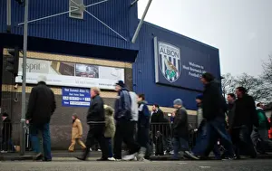 West Bromwich Albion V Wolves Prints: Premier League Rivalry: Wolverhampton Wanderers vs. West Bromwich Albion at The Hawthorns